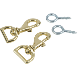 Acquista EVH 0220928000 EVH STRAP CLASPS W/EYE HOOKS online | Merula Strumenti Musicali