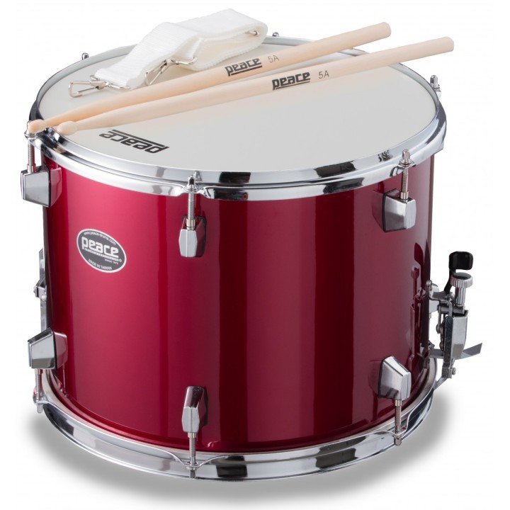 Acquista PEACE RULLANTE DA PARATA SERIE CADET 13"X10" - MD-1310S (WINE RED) online | Merula Strumenti Musicali