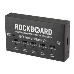 Acquista ROCKBOARD Iso Power Block V6+ - Alimentatore online | Merula Strumenti Musicali