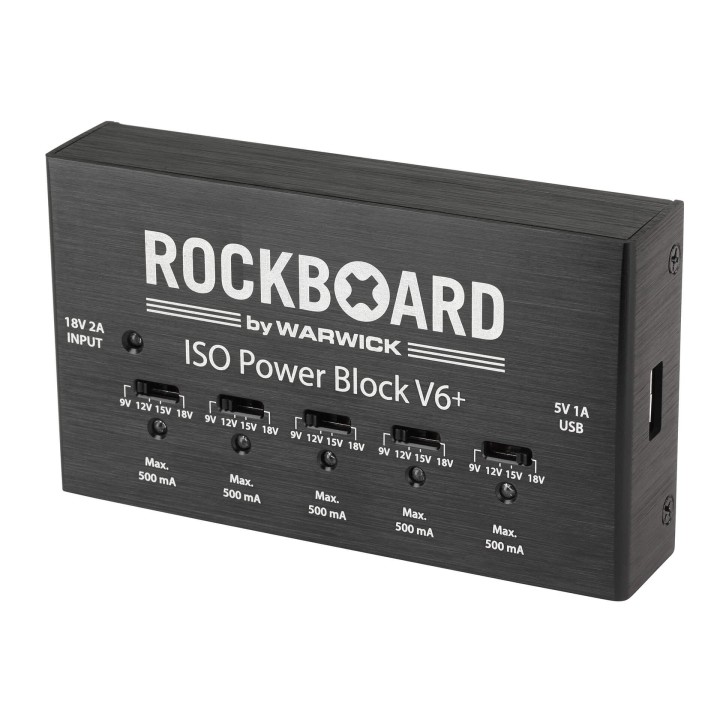 Acquista ROCKBOARD Iso Power Block V6+ - Alimentatore online | Merula Strumenti Musicali