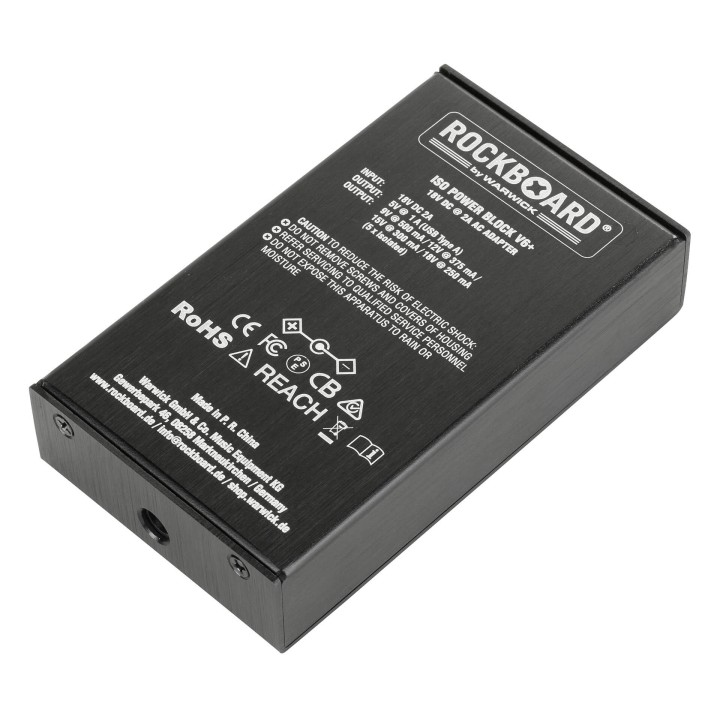 Acquista ROCKBOARD Iso Power Block V6+ - Alimentatore online | Merula Strumenti Musicali