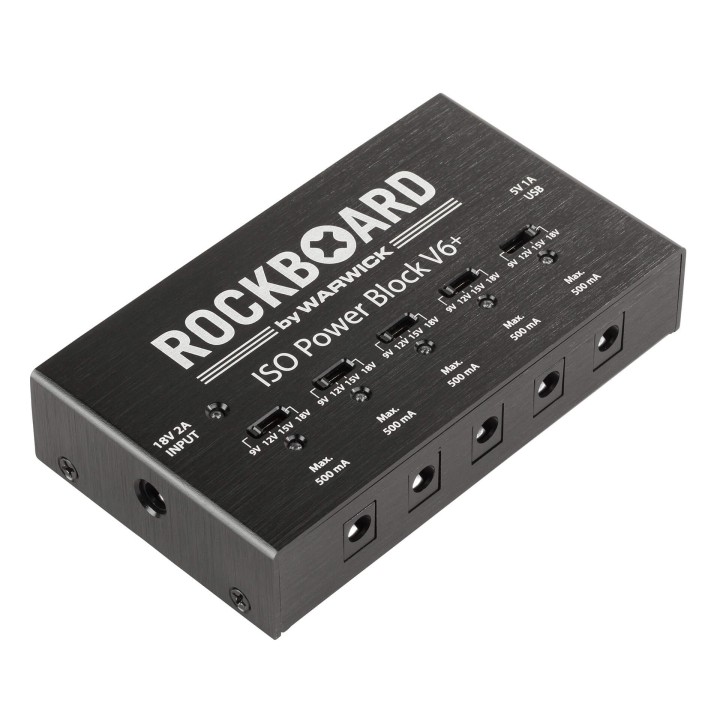 Acquista ROCKBOARD Iso Power Block V6+ - Alimentatore online | Merula Strumenti Musicali
