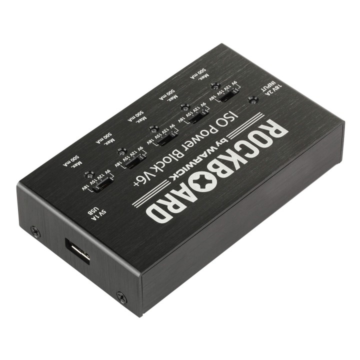Acquista ROCKBOARD Iso Power Block V6+ - Alimentatore online | Merula Strumenti Musicali