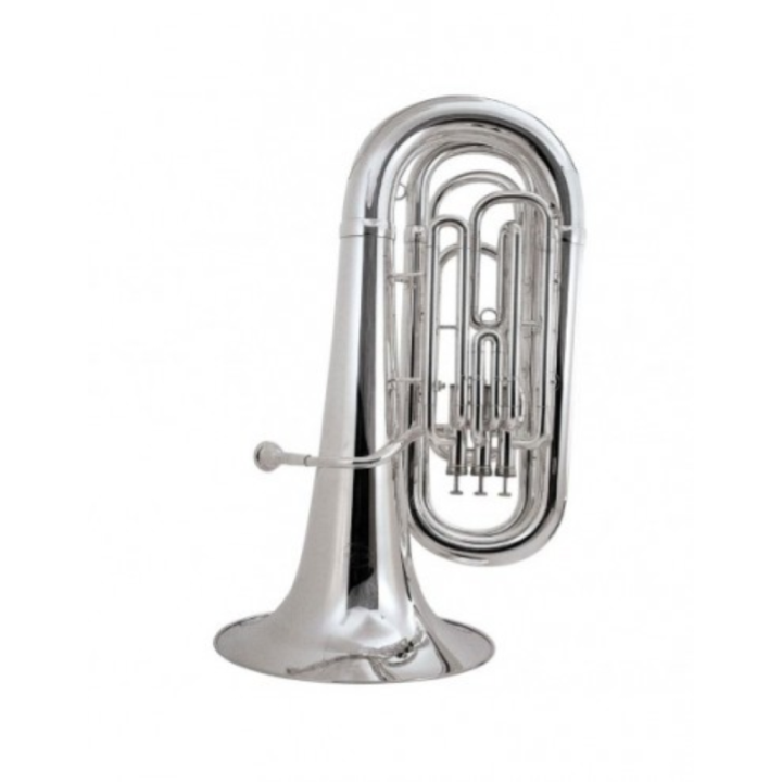 Acquista COMET BASSO TUBA 3 PISTONI ARGENTATO online | Merula Strumenti Musicali