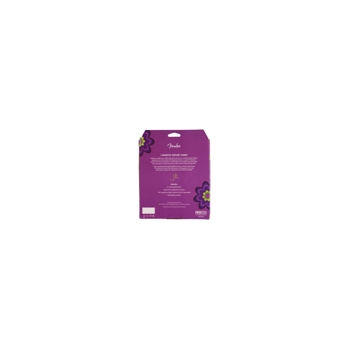 Acquista FENDER 0990823026 J MASCIS COIL CABLE, 30', PURPLE online | Merula Strumenti Musicali