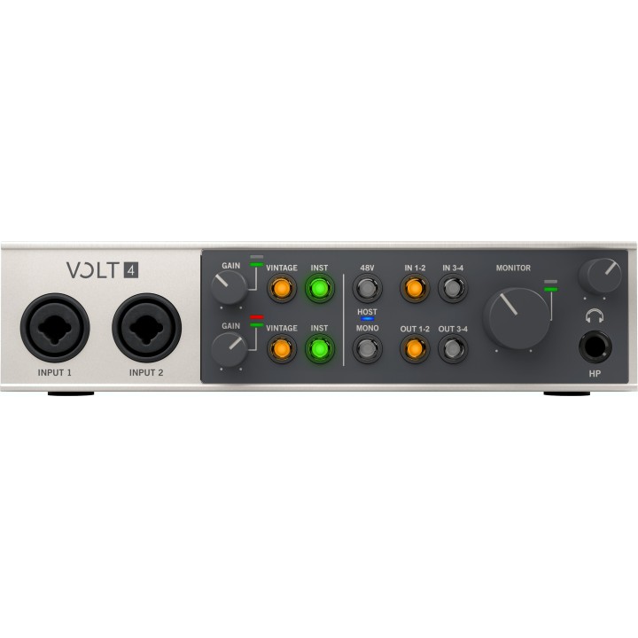 Universal Audio Volt 4 Usb Recording Studio