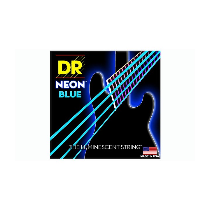 Acquista DR Nbb-45 Neon Blue online | Merula Strumenti Musicali