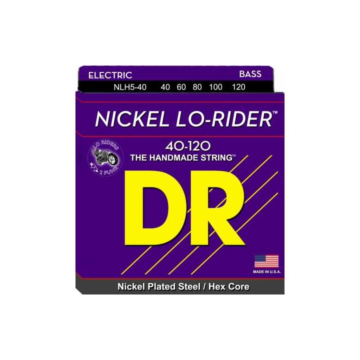 Acquista DR Nlh5-40 Nickel Lo-Rider online | Merula Strumenti Musicali