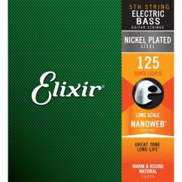 Acquista ELIXIR 15425 ELECTRIC BASS NICKEL PLATED STEEL NANOWEB online | Merula Strumenti Musicali
