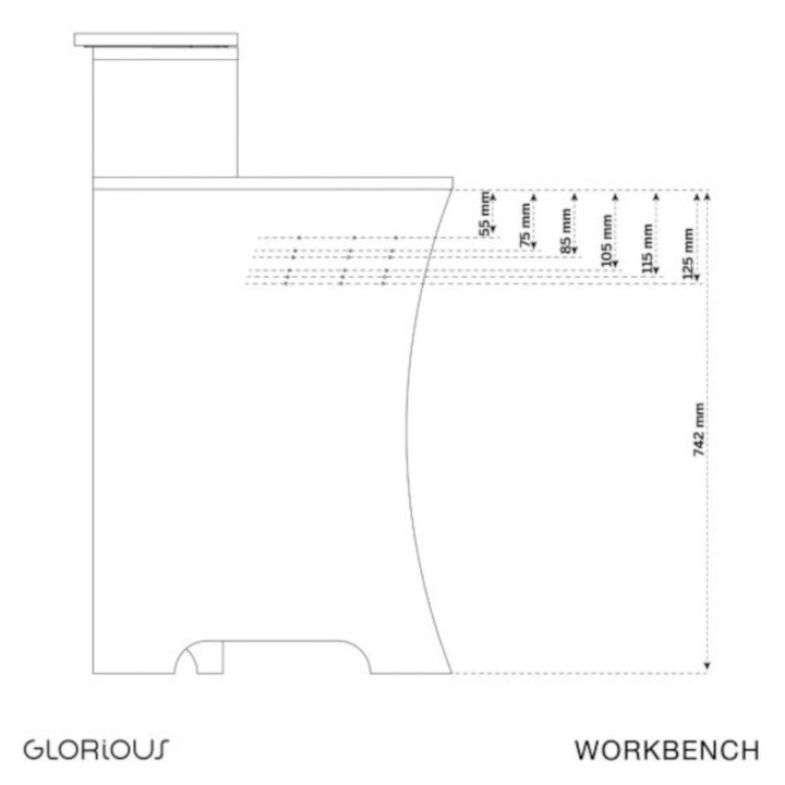 Acquista GLORIOUS WORKBENCH BLACK online | Merula Strumenti Musicali