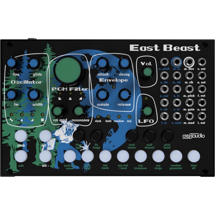 Acquista CRE8AUDIO East Beast online | Merula Strumenti Musicali