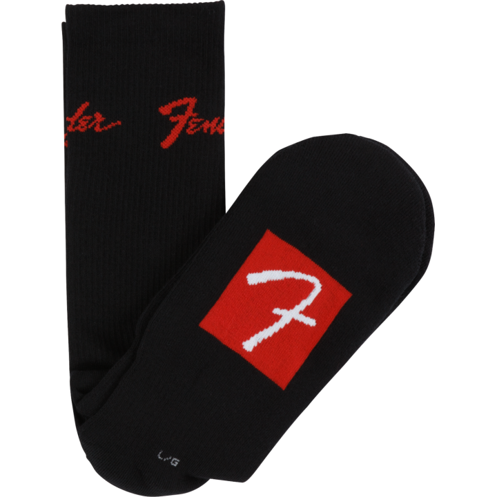 Fender 9100018506 Logo Stompsock - Calze in cotone