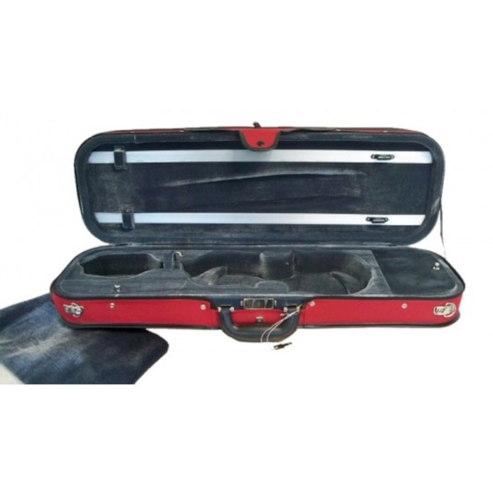 Acquista SEBIM 2006-Rg Custodia Violino 4/4 Rettangolare Rosso/Grigio online | Merula Strumenti Musicali