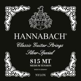 Acquista HANNABACH 5 CORDA PER CHITARRA CLASSICA SERIE 815 MEDIUM TENSION SILVER SPECIAL 2.31 online | Merula Strumenti Musicali
