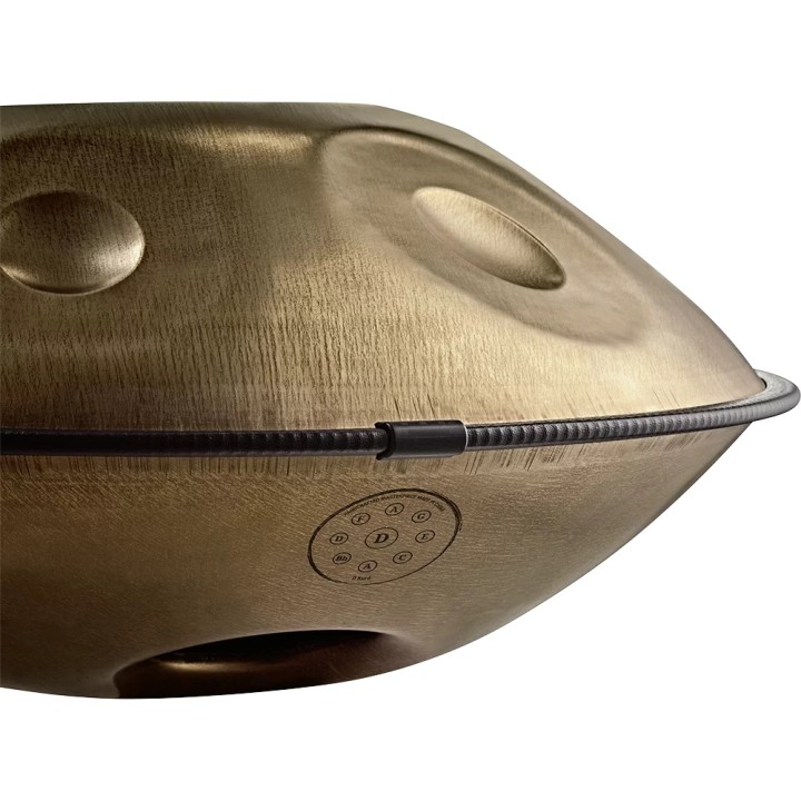 Acquista SONIC ENERGY Sensory Handpan - D Kurd Handpan 9 Notes - Vintage Gold - Hpstl90 online | Merula Strumenti Musicali