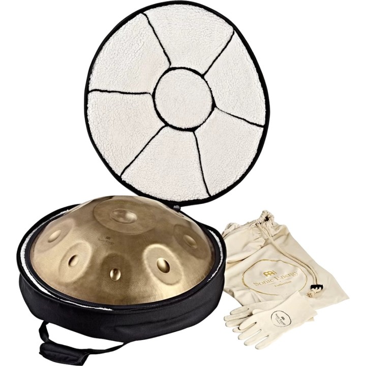 Acquista SONIC ENERGY Sensory Handpan - D Kurd Handpan 9 Notes - Vintage Gold - Hpstl90 online | Merula Strumenti Musicali