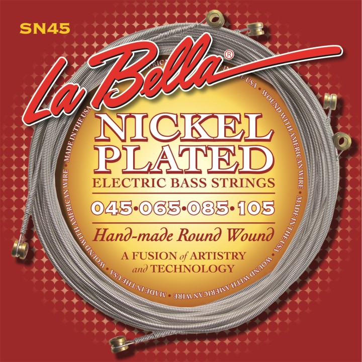Acquista LA BELLA SN45 NICKEL PLATED 45-105 online | Merula Strumenti Musicali