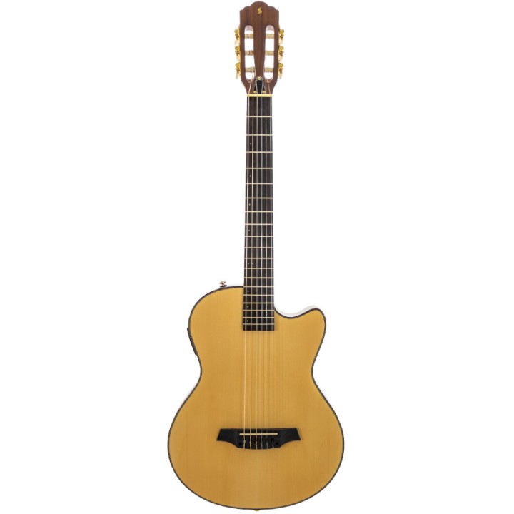 Acquista STAGG EC3000CN CLASSICA SOLID BODY ELETTRIFICATA NATURAL online | Merula Strumenti Musicali