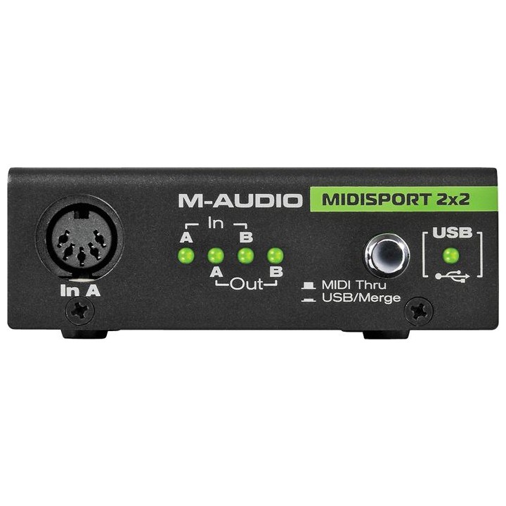 Acquista M-AUDIO Midisport 2x2 Usb Anniversary Edition online | Merula Strumenti Musicali