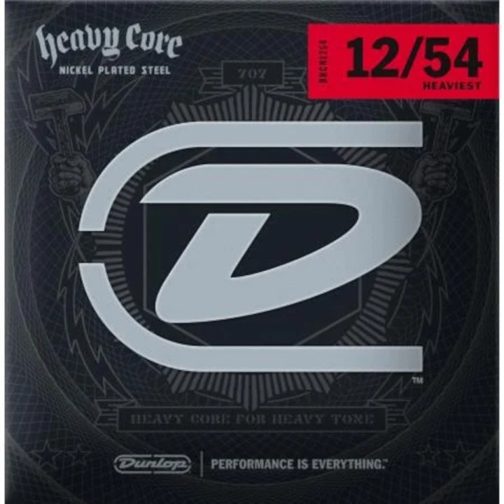 Acquista DUNLOP DHCN1254 HEAVIEST CORE, SET/6 online | Merula Strumenti Musicali