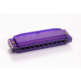 HOHNER ARMONICA DIATONICA TRANSLUCENT M1110P VIOLA | Merula Strumenti Musicali