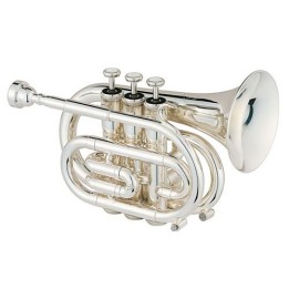Acquista COMET TROMBA POCKET ARGENTATA online | Merula Strumenti Musicali