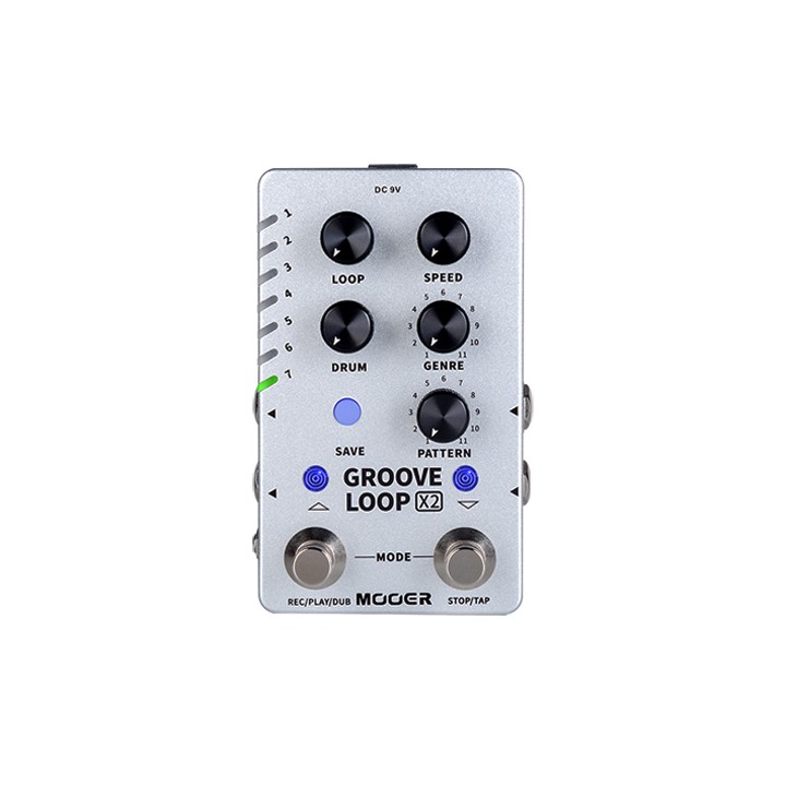 Acquista MOOER Looper X2 online | Merula Strumenti Musicali