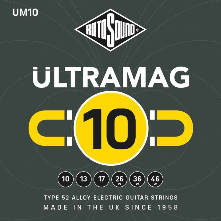 Acquista ROTOSOUND ULTRAMAG TYPE 52 MUTA ELETT. IN LEGA 10-46 online | Merula Strumenti Musicali