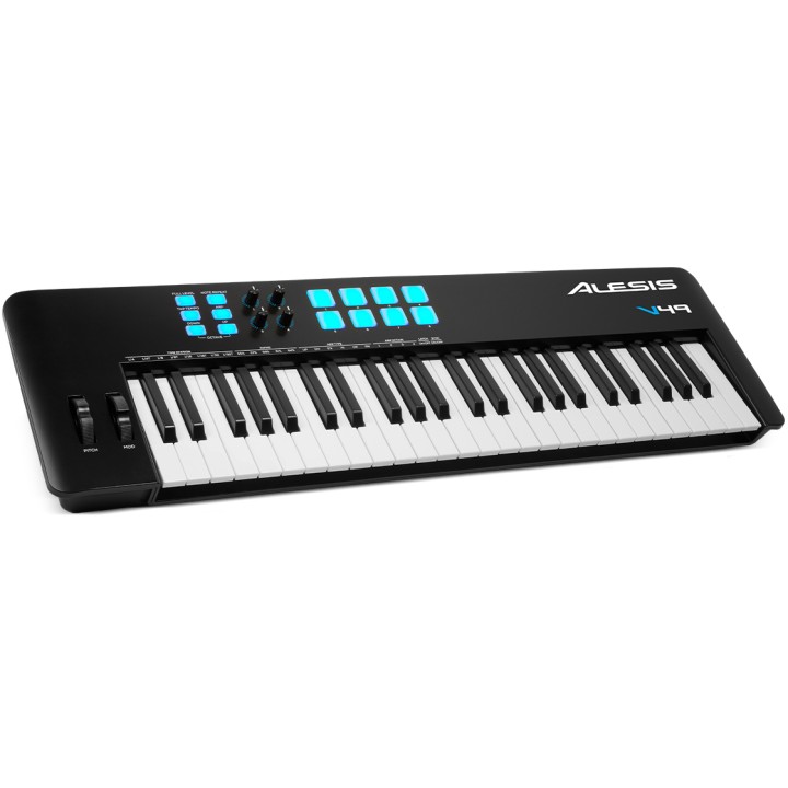 alesis v 49 mkii controller midi usb