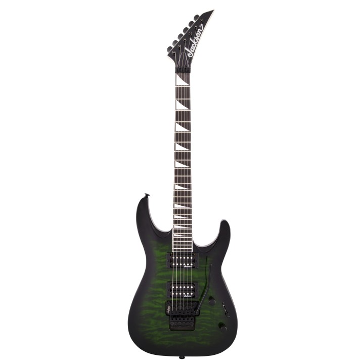 Acquista JACKSON Js Series Dinky Arch Top Js32q Dka, Amaranth Fingerboard, Transparent Green  online | Merula Strumenti Musicali
