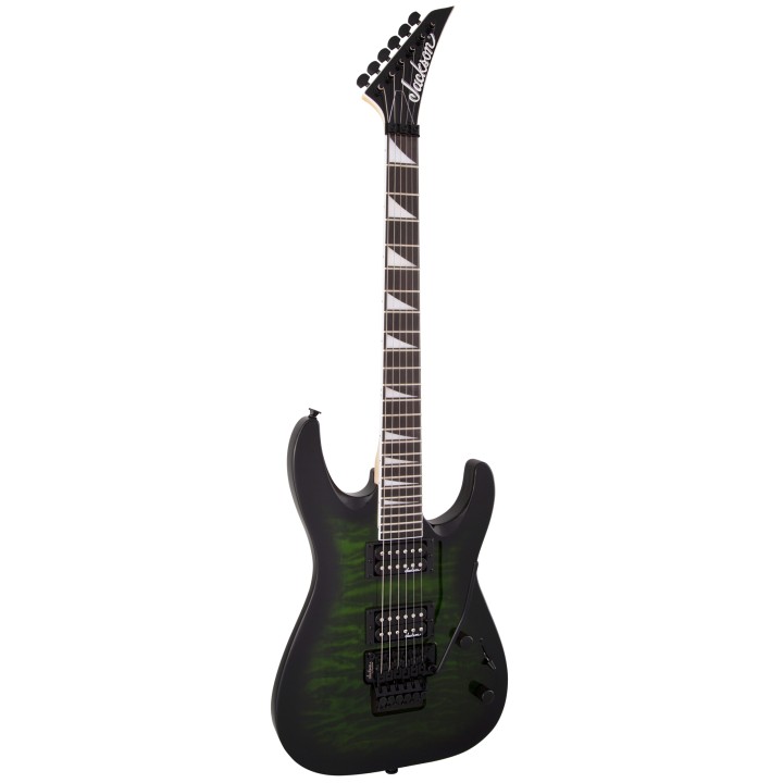 Acquista JACKSON Js Series Dinky Arch Top Js32q Dka, Amaranth Fingerboard, Transparent Green  online | Merula Strumenti Musicali
