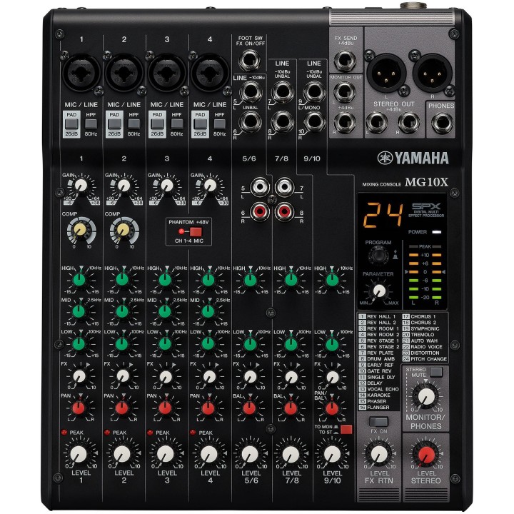 YAMAHA MG10X - Mixer analogico