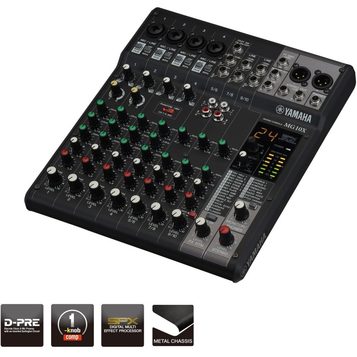 YAMAHA MG10X - Mixer analogico
