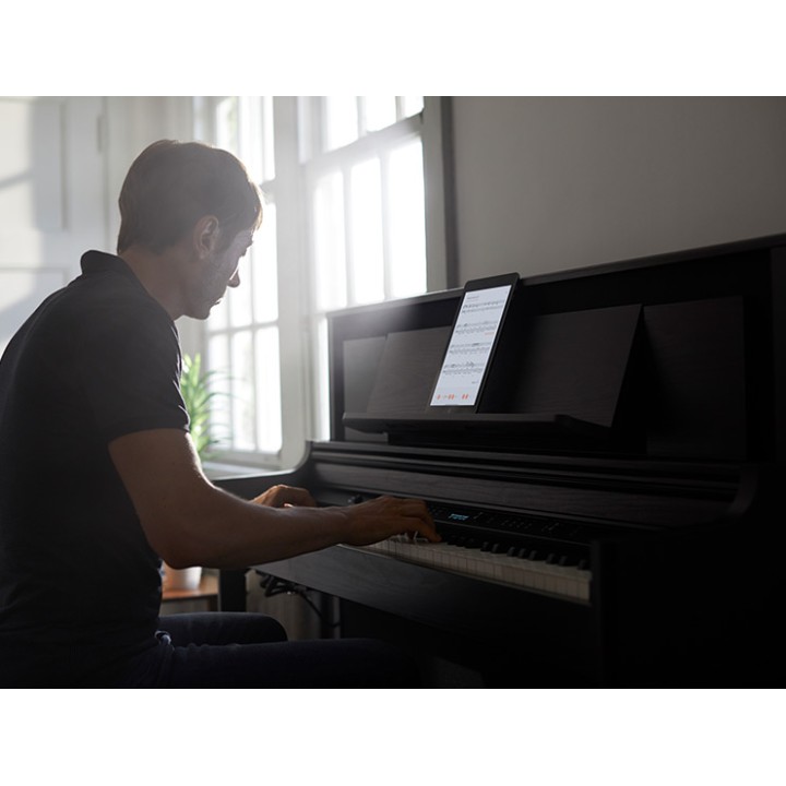 roland lx706-ch set pianoforte digitale con mobile