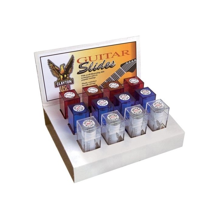 Acquista CLAYTON BOTTLENECK/SLIDE GLASS MEDIUM online | Merula Strumenti Musicali
