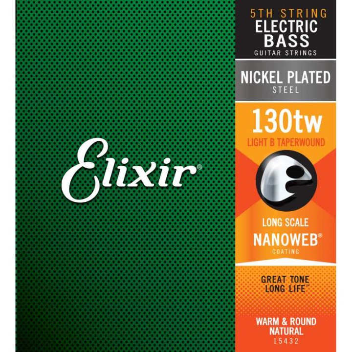 Acquista ELIXIR 15432 ELECTRIC BASS NICKEL PLATED STEEL NANOWEB online | Merula Strumenti Musicali