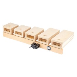 Acquista MEINL Wood Temple Block Set - Tmwtb online | Merula Strumenti Musicali