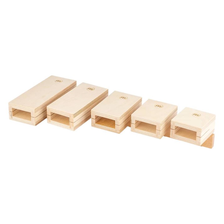 Acquista MEINL Wood Temple Block Set - Tmwtb online | Merula Strumenti Musicali
