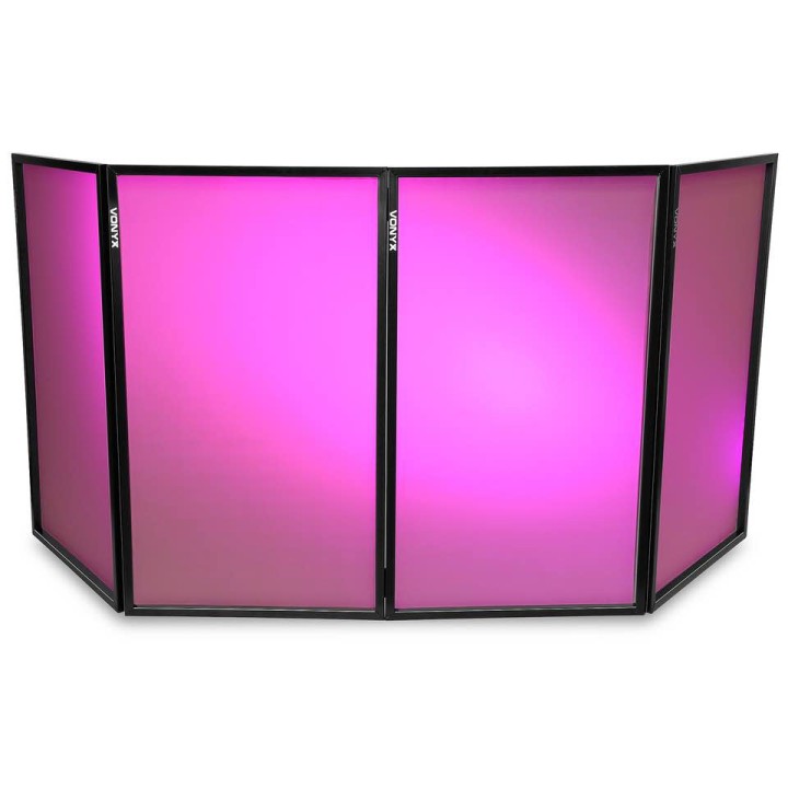 VONYX | DB2 FOLDABLE DJSCREEN 120X70X4 WH
