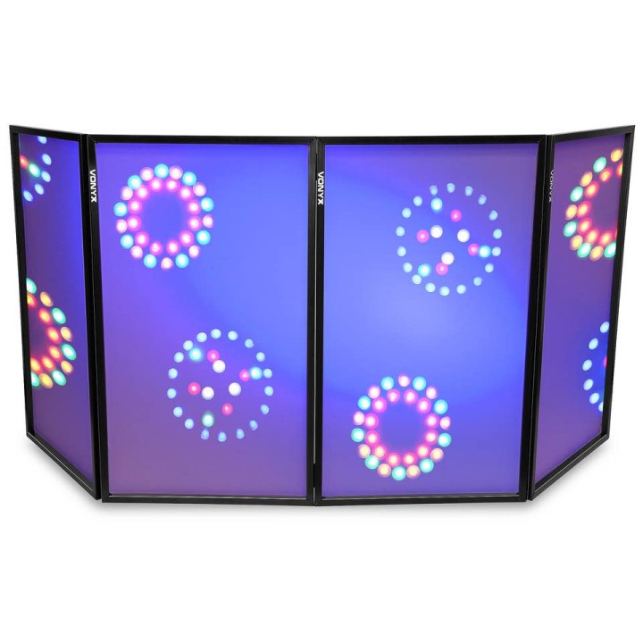 VONYX | DB2 FOLDABLE DJSCREEN 120X70X4 WH