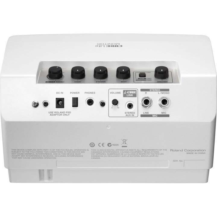 roland  cube lite monitor white