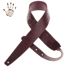 Acquista MAGRABO 105.567M HOLES HC EMBOSSED FLORES BORDEAUX 6 CM online | Merula Strumenti Musicali