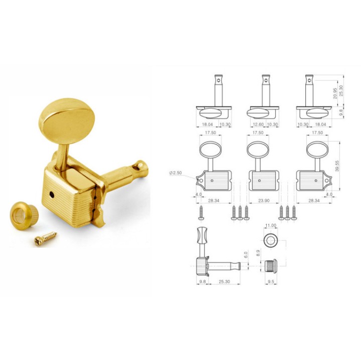 Acquista PARTS PLANET J55GD online | Merula Strumenti Musicali
