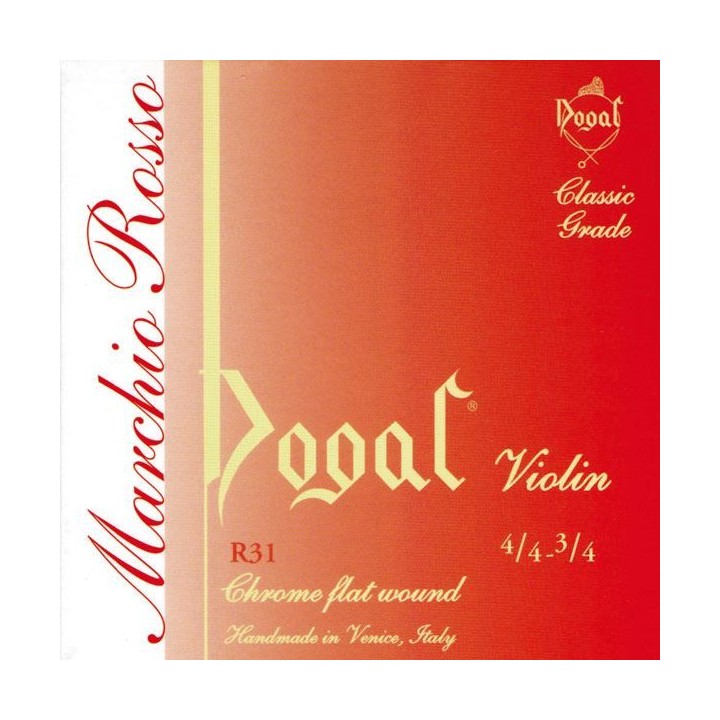 Acquista DOGAL R312 LA  serie rossa VL 4/4-3/4 in metalcromo lam online | Merula Strumenti Musicali