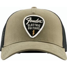 Acquista FENDER 9122421200 Fender Snap Back Pick Patch Hat, Olive online | Merula Strumenti Musicali