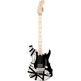 Acquista EVH Striped Series White With Black Stripes online | Merula Strumenti Musicali