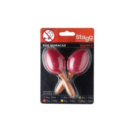Acquista STAGG MARACAS UOVO CON IMPUGNATURA CORTA - EGG-MA S/RD online | Merula Strumenti Musicali