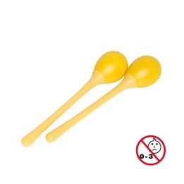 Acquista STAGG MARACAS UOVO CON IMPUGNATURA LUNGA - EGG-MA L/YW online | Merula Strumenti Musicali