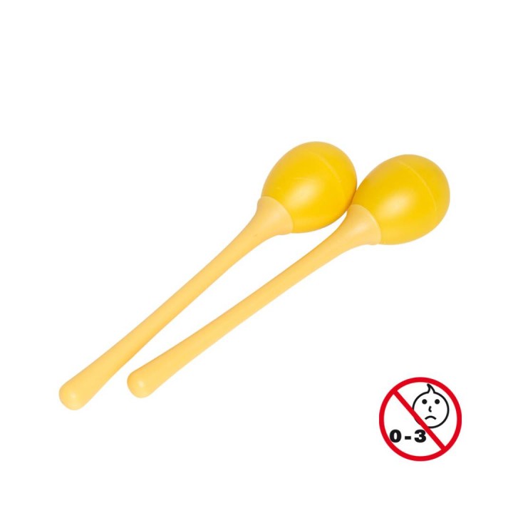 Acquista STAGG MARACAS UOVO CON IMPUGNATURA LUNGA - EGG-MA L/YW online | Merula Strumenti Musicali