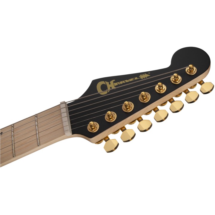 Acquista CHARVEL Angel Vivaldi Signature Pro-Mod Dk24-7 Nova, Maple Fingerboard, Satin Black online | Merula Strumenti Musicali